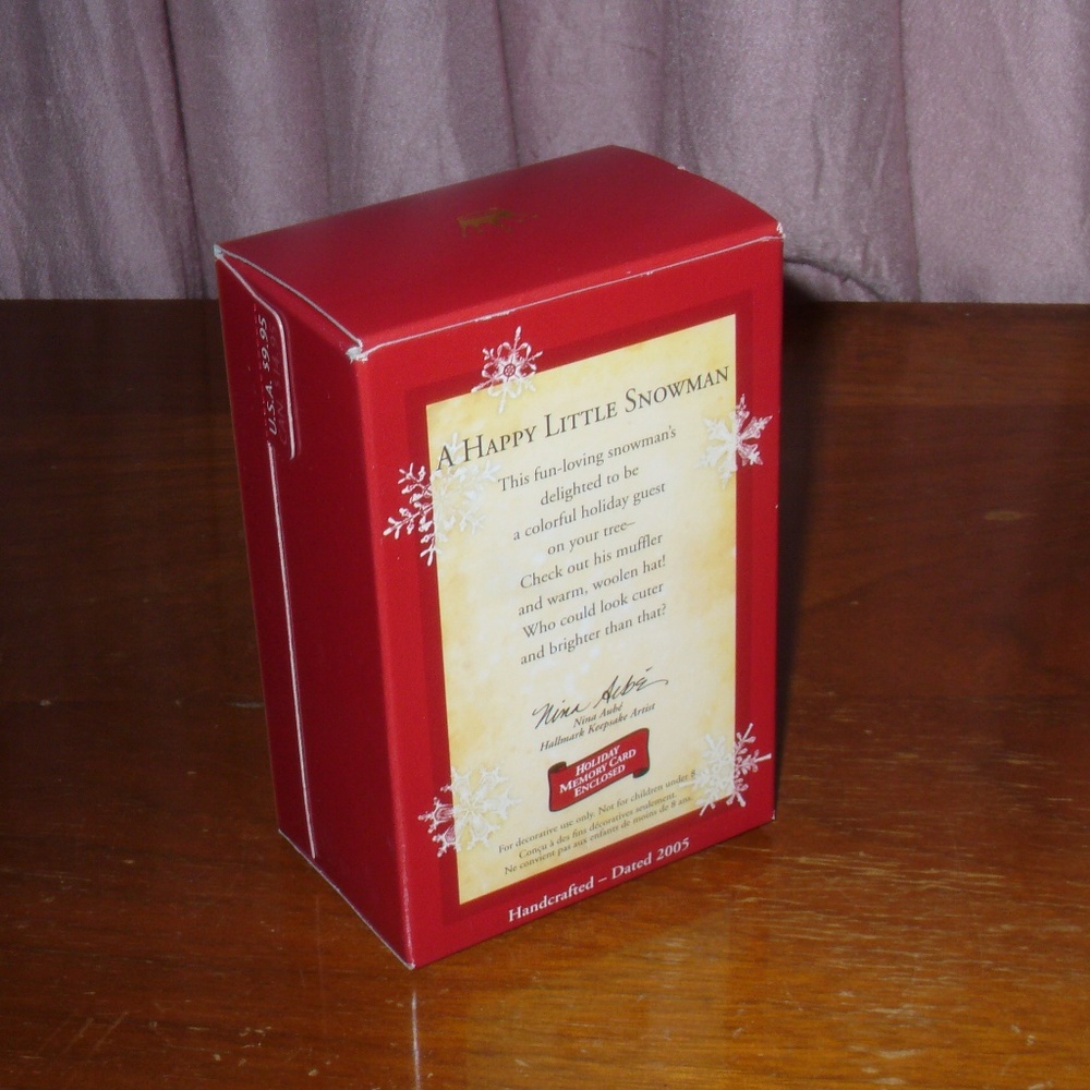 Hallmark 2005 Christmas ornament (#EV796) - Picture 2 of 6